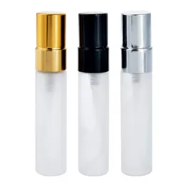 100 sztuk / partia 5ml Parfum Landing Travel Spray Bottle do perfum Przenośne z Atomizador Refillable Aluminium Pompa