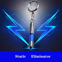 5 färger statisk eliminering nyckelring statisk elimineringsstång Anti-statisk artefakt till statisk nyckelring Gratis frakt via DHL