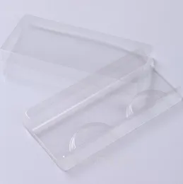 100pcs/lot Clear Empty False Eyelashes Packing Box, DIY 1Pair Fake Eyeshahes Blister Package,Good Quality Storage Case