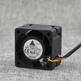 لدلتا TFB0412EHN 4CM 40MM 4028 12V 0.87A خادم العاكس القضية المحورية مراوح التبريد