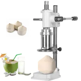 Easy operation hand green young coconut openercoconut lid opening machineGreen coconut opening machinecoconut punching machine coc2953