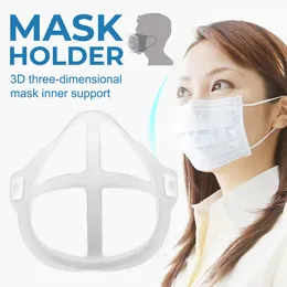 Bästsäljande 3D-maskhållare Breathable Ventil Mouth Mask Support Lipstick Protection Face Mask Bracket Matkvalitet Silikon Hög kvalitet