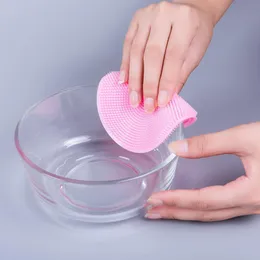 Magic Dish Washing Window Cleaner Borstes Multifunktion Sile Scouring Pad Pot Wash Borstes Kitchen Cleaner Washing Tool H Jllbba