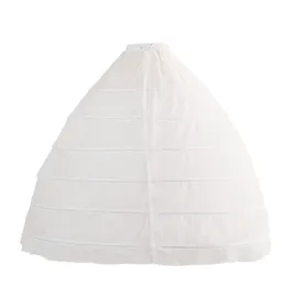 Biała Suknia Balowa Suknie Ślubne Petticoats 6 Turns Bridal Wedding Akcesoria Długie Underskirt