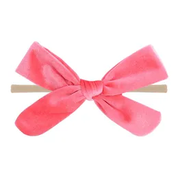 4.9 Inch 1 Piece Hair Bows Baby Headband Elastic Hair Band For Girl Kids Boutique Turban Handmade Headwear 2020 Hair Accessories Q sqccZw