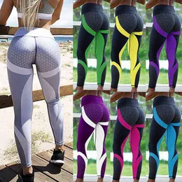 Hot 2021 Printed Yoga Pants Women Push Up Professional Running Fitness Gym Sport Leggings Tight Trouser Pencil Leggins H1221