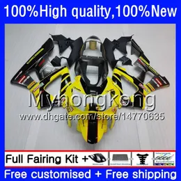 Corpo para Honda CBR900 RR CBR 929RR 900cc 929CC 900 929 RR CC 900RR 50HM.21 CBR900RR CBR929RR 00 01 luz amarela CBR929 RR 2000 2001 carenagens