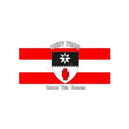 Flagge County Mayo Irland – 150x90 Cm, 100% Polyester, Mit Ösen, Grün-rot
