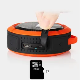 C6 Tragbare drahtlose Mini Bluetooth-Lautsprecher wasserdichter Subwoofer Bluetooths Soundkasten Lautsprecher TF-Karte Freisprecheinrichtung Shower-Lautsprecher Neue A57