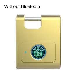 Freeshipping Security 360 grader Anti-stöld Hem USB Uppladdningsbart Skåp Fingeravtryckslås Hänglås Bluetooth Mini sovsal Smart Keyless