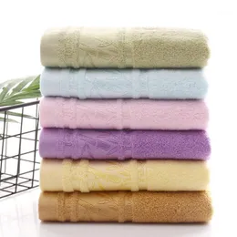 Towel Soft Plain Bamboo Forest Set Fiber Spa Beauty Face Hand Bath Sports Home Bathroom For Adults Kids El1