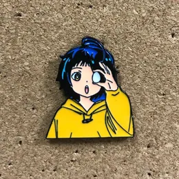Pins, broscher Wonder Egg Priority Enamel Pin Anime Pins Badges på ryggsäck Gulliga saker Tillbehör Smycken Japansk manga Presentkort