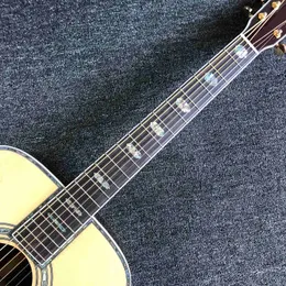 Tastiera 41 pollici G-D28 giallo abete massello chitarra acustica corpo Tastiera 41 pollici G-D28 giallo abete massello chitarra acustica corpo