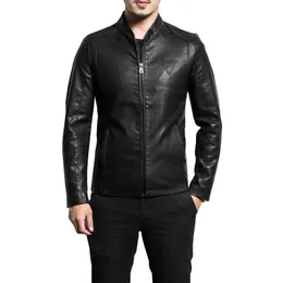【海外輸入】 Genuine Bense Men Mens New 2020 Leather Fit Slim Jacket トップス、ジャケット