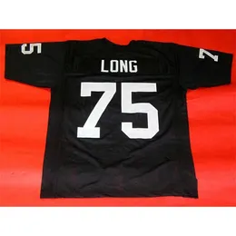 Mitch Custom Football Jersey Uomo Youth Women Vintage 75 HOWIE LONG Rare High School Taglia S-6XL o qualsiasi nome e numero di maglie