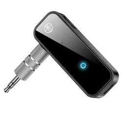 Bluetooth Car Kit 5.0 Receiver Sändare 2 i 1 C28 Trådlös adapter 3.5mm Jack för musik Audio Receiver aux Headphone handsfree Customizable