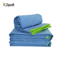 Zipsoft 브랜드 Dropshipping 체육관 수건 75x135cm 스포츠 욕실 해변 마이크로 화이버 직물 담요 하이킹 캠핑 수영 여행 2019 Y200429