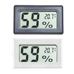 FY-11 Mini Digital LCD Środowisko Termometr Higrometr Czarny Wilgotność Miernik temperatury w pokoju Lodówka Icebox BH4157 Tyj