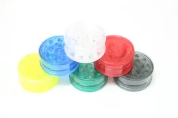 Smoking Accessories 3 Layers 40mm Plastic Grinders Spice Mill Crusher Magnent Dry Herbs Cigarette Colorful Retail Box CCE3999