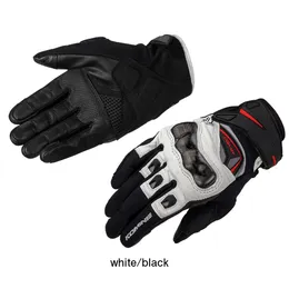 GK-224 Carbon Protect Protect Leather Glove Glove Motorcycle Downhill Bike Off-Road Motocross Gloves for Men334b