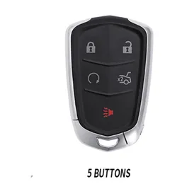 Car Genuine Key Case Holder Shell For Cadillac ESV Escalade CTS XTS SRX ATS 2015 2016 2017 2018 CT5 XT5 XT6 Accessories Auto2503