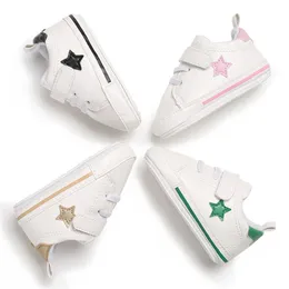 Newborn Baby Boy Girl Shoes Classical Canvas Rubber Anti-slip Sole Toddler Crib Shoes Causual Sneaker First Walkers Infant Shoes LJ201104