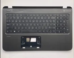 Novo original para HP Pavilion 15-P 15T-P 15Z-P PalmRest Caixa Superior Habitação Teclado Bezel Cobrir US preto 762529-001