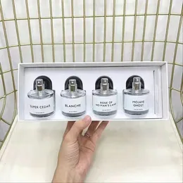 Hot SALES!!! Newest arrival perfume set 4pcs*30ML Rose Of No Man's Land blanche super cedar EAU DE Parfum Long lasting Fragrance spray Fast delivery