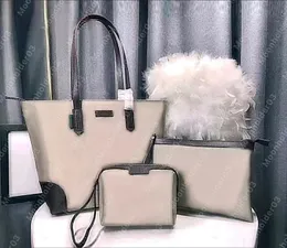 Designer väskor shoppingväska lyxhandväskor för kvinnor mode sammansatta väskor stora tre i en klassisk vintage koppling makeup handväska kosmetik