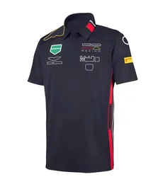 F1 T-shirt short-sleeved lapel POLO shirt 2022 casual team uniform Formula 1 racing uniform with the same style can be customized294h