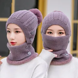 Winter wool knit cap riding warm velvet hats women's fashion style czapka zimowa damska gorro invierno hombre