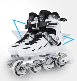 Kids Children Lovely Stable Slalom Parallel Flashing Ice Skate Roller Shoes Shift to Inline Adjustable Fall Prevention1