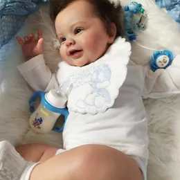 Realistic 60cm Reborn Baby Girl Silicone Reborn Dolls With Soft