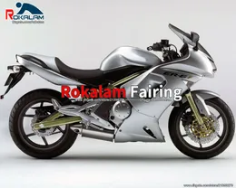 ABS Fairings Kits för Kawasaki ER-6F EX 650 2006 2007 2008 06 07 08 ER 6F Ninja 650 Motorcykel Fairing (formsprutning)