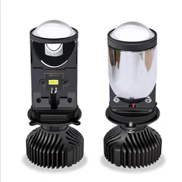 2pcs New Arrival H4 Car LED Headlight Mini Projector Lens 64W/pair 1000LM Beam Headlight 12V24V RHD LHD