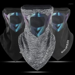 Färger Vinter Natt Fiske Mask Hals Andningsskydd Vindtät Värme Huvudband Camping Ridning Running Scarf Cykling Kepsar Masker