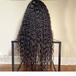 Lose Wave Peruaner Vollperücke mit Baby 13x6 Tiefes Teil Spitze Frontal Curl Jungfrau menschliches Haar Perücken 8881344 773 Al S8881344 Perücken Al S8881344 S