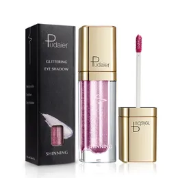 Pearlescent السائل عينيه pudaier 18 ألوان تألق للماء المرأة العين ماكياج التجميل الماس بريق عينيه