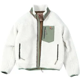 남자 재킷 Simwood 가을 겨울 새로운 패널 플리케 재킷 남자 플러스 사이즈 Sherpa Teddy Jacket 고품질 플러스 사이즈 코트 SI980742 201119