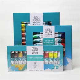 12/18/24 colori Set di vernice acrilica professionale per artista pittore Disegno Pittura Arte Pigmento Forniture Arte Pittura Forniture 201226