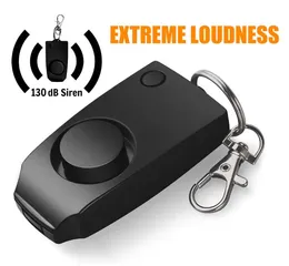 Loud Keychain Emergency Alarm Self Defense Alarm 130dB Girl Women Security Protect Alert wolf Personal Safety Scream anti rape 05