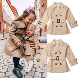 FOCUSNORM Baby Coat Toddler Kid Neonate Inverno Caldo Trench Wind Coat Jacket Party Dress Capispalla 2-6T Moda Bambini Cappotti 201106