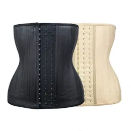 VIP Mukatu Latex Waist Trener Corset Odchudzanie Bielizna Shapewear Kobiety Slim Belt Body Shaper 25 Steel Boned Cincher 220125