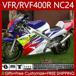 Honda RVF400R VFR400 R VFR400R NC24 V4 87 88 Bodywork 78no.32 RVF400 RVF VFR 400 R 400RR 87-88 VFR 400R VFR400RR 1987 1988 오토바이 페어링 다크 블루 BLK