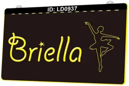 LD0937 Briella 3D Engraving LED Light Sign Wholesale Retail