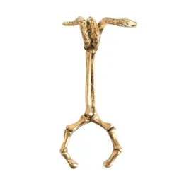 Färgglada Hand Bone Snake Finger Ring Bracket Clip Fixed Support Stand Herb Tobacco Preroll Cigarette Cigar Rökning Fasta Hållare Klämtang