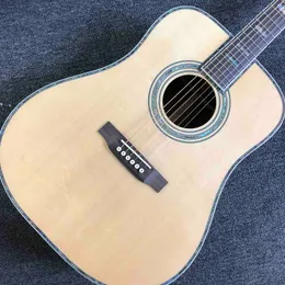 Chitarra Acustica Grote G-28 Dreadnought 41 Pollici - Abete Massello, Palissandro, Ebano