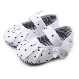 Baby Girl Dot Infant Crib Shoes Soft Anti-Slip Toddler Shoes Newborn First Walkers 43