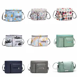 Portable Diaper Bag Stroller Bag Organizer Large Capacity Baby Nappy Bag Maternity Bags Mom Outdoor Travel Storage Bags Free Shipping