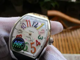 高品質V32カラードリームドリーム女の子レディファッションウォッチクォーツ腕時計愛好家の誕生日ギフト本革ストラップダイヤモンドR290K